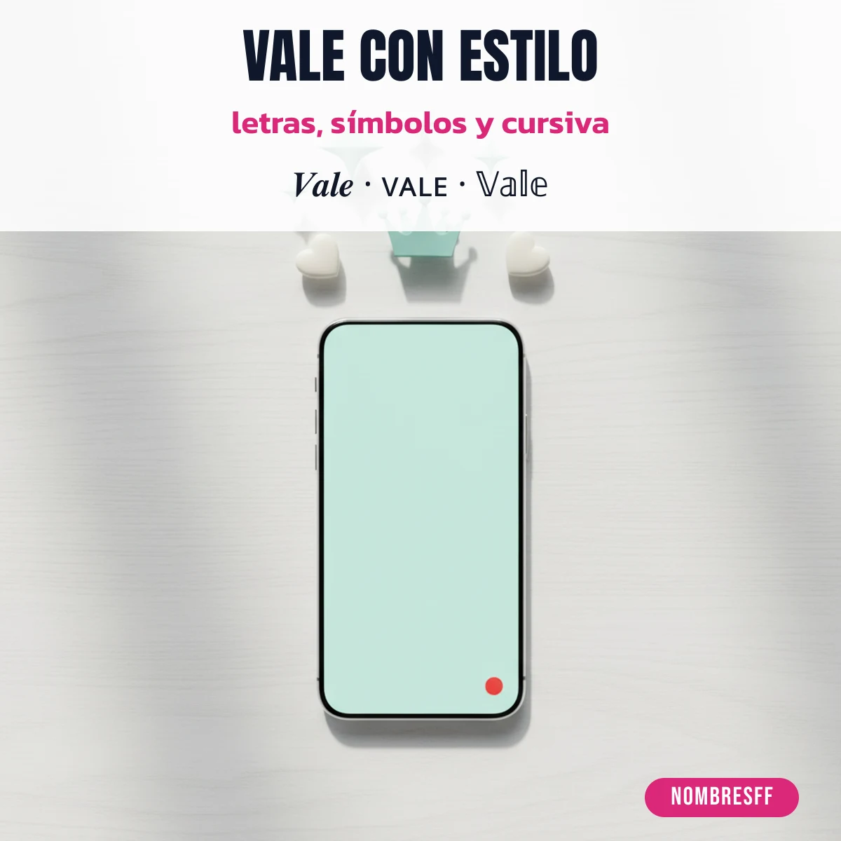 Estilos de Vale para copiar y pegar en Free Fire