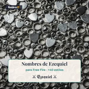 Nombres de Ezequiel para Free Fire con símbolos